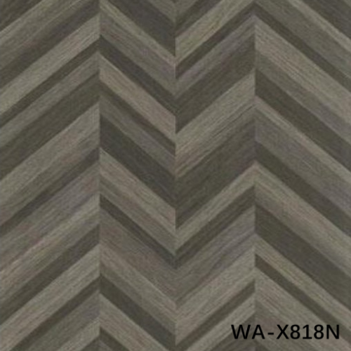 HIGH-END CUSTOM ENGINEERED WOOD VENEER OF WOOD ART WA-X818N ARROW TEXTURE