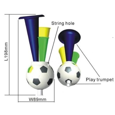 GV466 Musical Football Trumpt