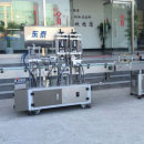 辣椒醬灌裝真空旋蓋一體機