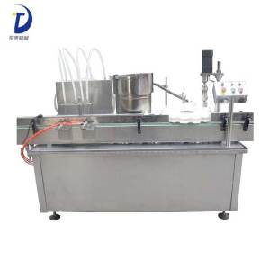 High quality Automatic 4 heads Cigarette Oil filling Capping Machine
