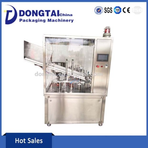 Cream Plastic Tube Filling and Sealing Machine with Automatic Loading Tube