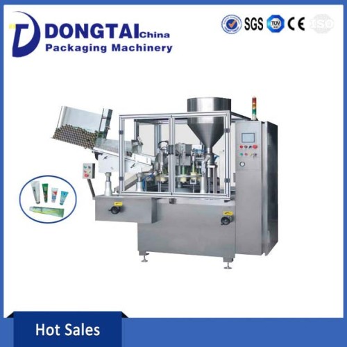 Cream Plastic Tube Filling and Sealing Machine with Automatic Loading Tube