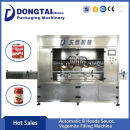 8 Heads Automatic hazelnut jam/ Mayonnaise/Sauce Filling Machine