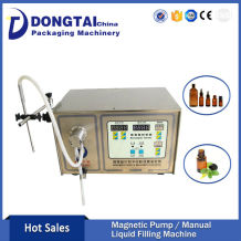 Hot Sale Single head semi automatic Magnetic Pump Liquid Filling Machine
