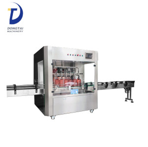 High speed automatic plastic bottle vegetable oil filling machine