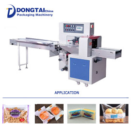 Automatic high speed pillow bag packing machine