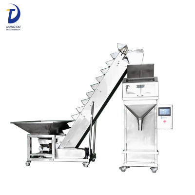 Semi Automatic Rice / Nuts / Grain / Seed / Beans 25kg bag filling machine
