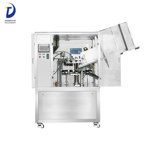 Automatic hose filling and sealing machine