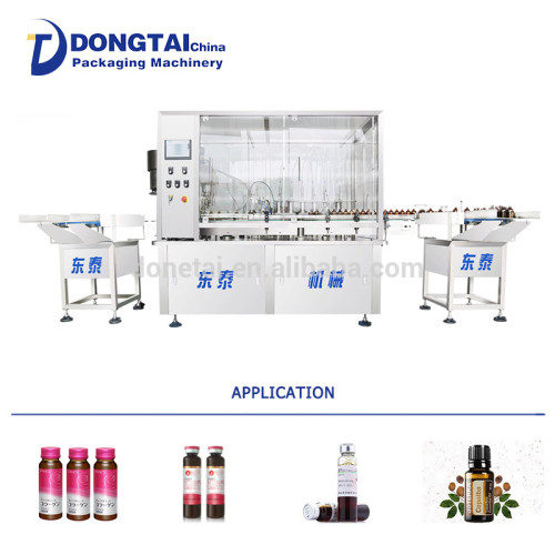 Automatic essential oil filling and packing machine