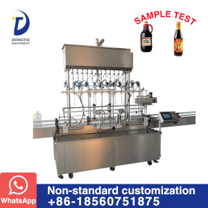 GFM-12 Automatic Linear Type liquid filling machine