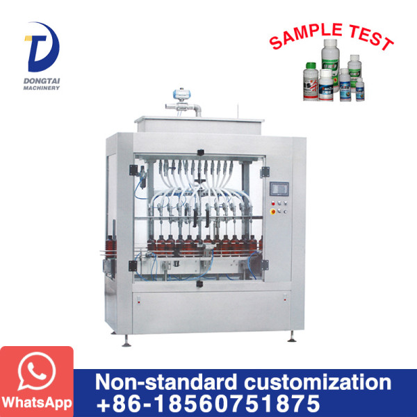 DT-16H Inline Time Control Timing Liquid Filling Machine
