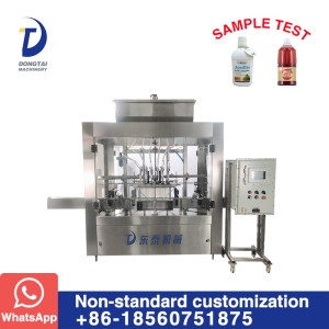 DT-FB-16H Explosion Proof Type Inline Time Control Timing Liquid Filling Machine