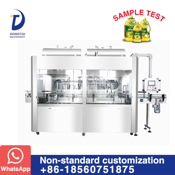 Automatic oil flowmeter type filling machine