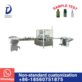 DGA-17 Non - standard double - station bottle liquid filling and capping machine