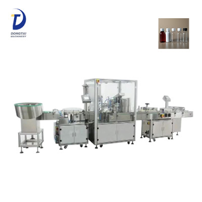 Automatic perfume/eyedrop packing filling machine,e-liquid bottle filling capping and labeling machine