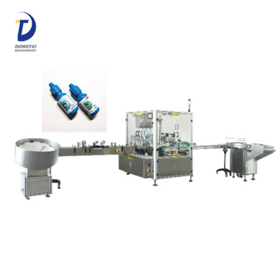 small Bottle Filling Capping And Labeling Machine , Bottle Filling Capping Machine