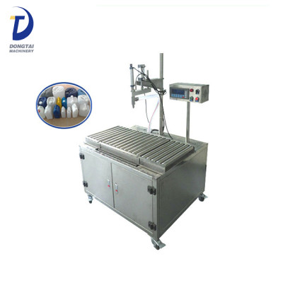 Semi-Automatic weight bottle oil filling machine for engine oil/oil filling machine liquid