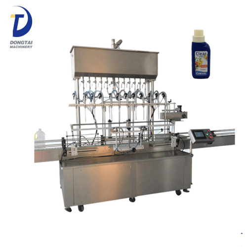 Automatic liquid filling machine as shampoo water