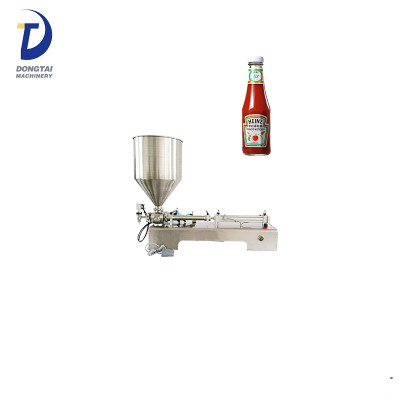 Stainless Steel Semi-automatic Peanut Butter Chili Sauce Filling Machine Jam Filling Machine