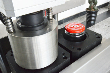 Semi-Automatic glass jar food vaccum cap machine,bottle cap press machine