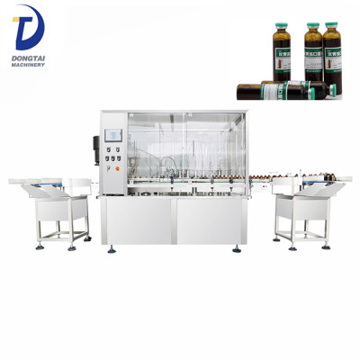Cosmetics bottles 30ml essential oil filling and capping machine,small bottle filling machine
