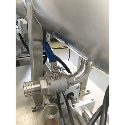 Horizontal mixing peanut butter / hot sauce / chili sauce filling machine