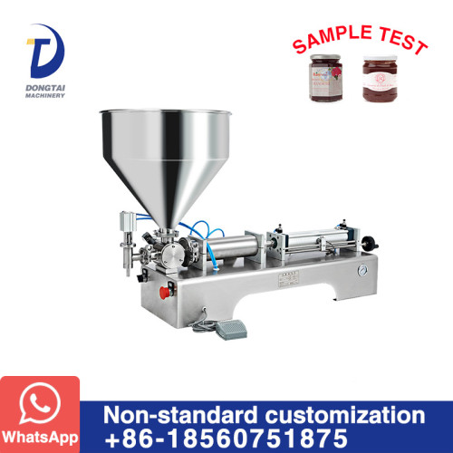 Semi automatic paste filling machine