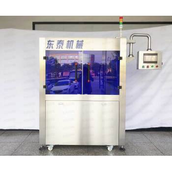 visual testing machine/equipment for oil plastic bottle label and oil filling and packing line