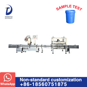 weighing drum filling gland machine for Oil ,Water, solvents, alcohol, specialty chemicals, paint