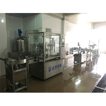 Automatic 500 ml olive oil bottle filling and capping machine