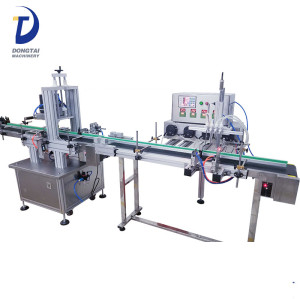 semi automatic plastic bottle juice beverage olive oil filling labeling small machines