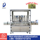 automatic olive oil glass bottle filling and capping machine for olive oil