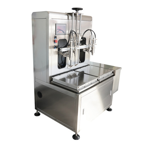Semi-automatic weighing oil filling machine
