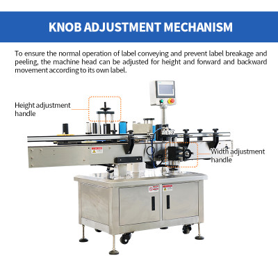 Fully automatic round bottle labeling machine