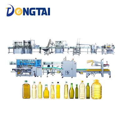 High Quality Edible Oil For Vegetable Oil / Cooking Oil / Soybean Oil Filling Automatic Line