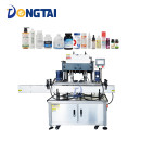 Automatic Linear Four Wheel Round Capper Facial Cream Hair Gel Bottle Plastic Bottle Screw Capping Machine