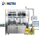 Fully automatic high-yield six head olive oil filling machine