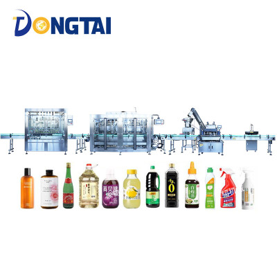 Fully automatic liquid tracking customized filling head production line