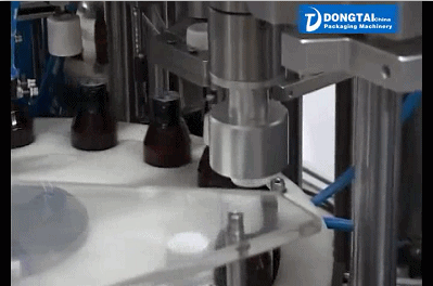 Automatic e-liquid filling machine, syrup vial filling machine price