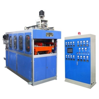 Automatic Servomotor Controlled Plastic Cup Thermoforming Machine