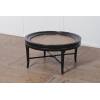 PARQUET TOP ROUND COFFEE TABLE