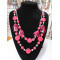 Beaded necklace-012