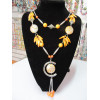 Beaded necklace-010