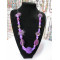 Beaded necklace-050