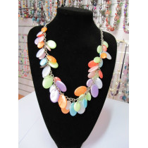 Beaded necklace-046