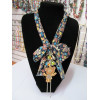 Beaded necklace-043