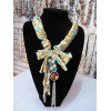 Beaded necklace-042