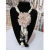 Beaded necklace-040
