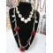 Beaded necklace-038
