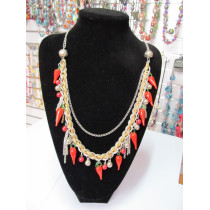 Beaded necklace-037